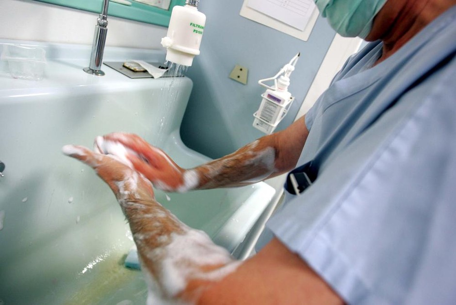 L'hygiène des mains progresse bien chez les médecins (+12,3%)