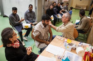 Les réfugiés seront vaccinés dès leur arrivée en Belgique si nécessaire