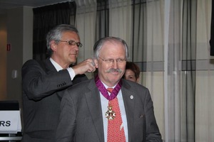 Pr. Jan Vermorken, Commandeur de l'Ordre de Léopold